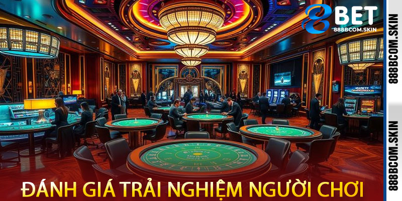 Đánh giá toàn bộ trải nghiệm của người chơi tại Casino 888B